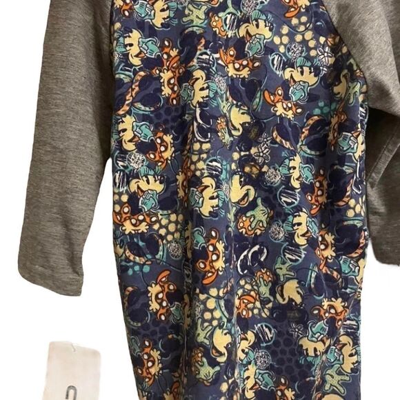 LuLaRoe Size 2 Sloan Kids Top • Baseball Tee Style • Disney’s Minnie Mouse BNWT - Picture 5 of 10